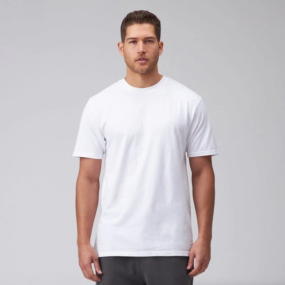 NWOT TALENTLESS Men's Premium Tee Shirt Short Sleeve White XL - Picture 1 of 5